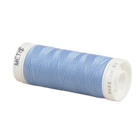 Bobine fil polyester 200m Oeko Tex fabriqué en Europe bleu bleuet