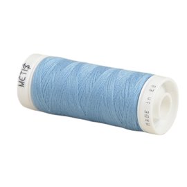 Bobine fil polyester 200m Oeko Tex fabriqué en Europe bleu léger