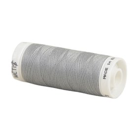 Bobine fil polyester 200m Oeko Tex fabriqué en Europe gris ardoise
