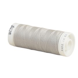 Bobine fil polyester 200m Oeko Tex fabriqué en Europe gris étain