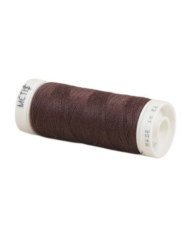 Spool of polyester thread 200m Oeko Tex made in Europe red deep edge