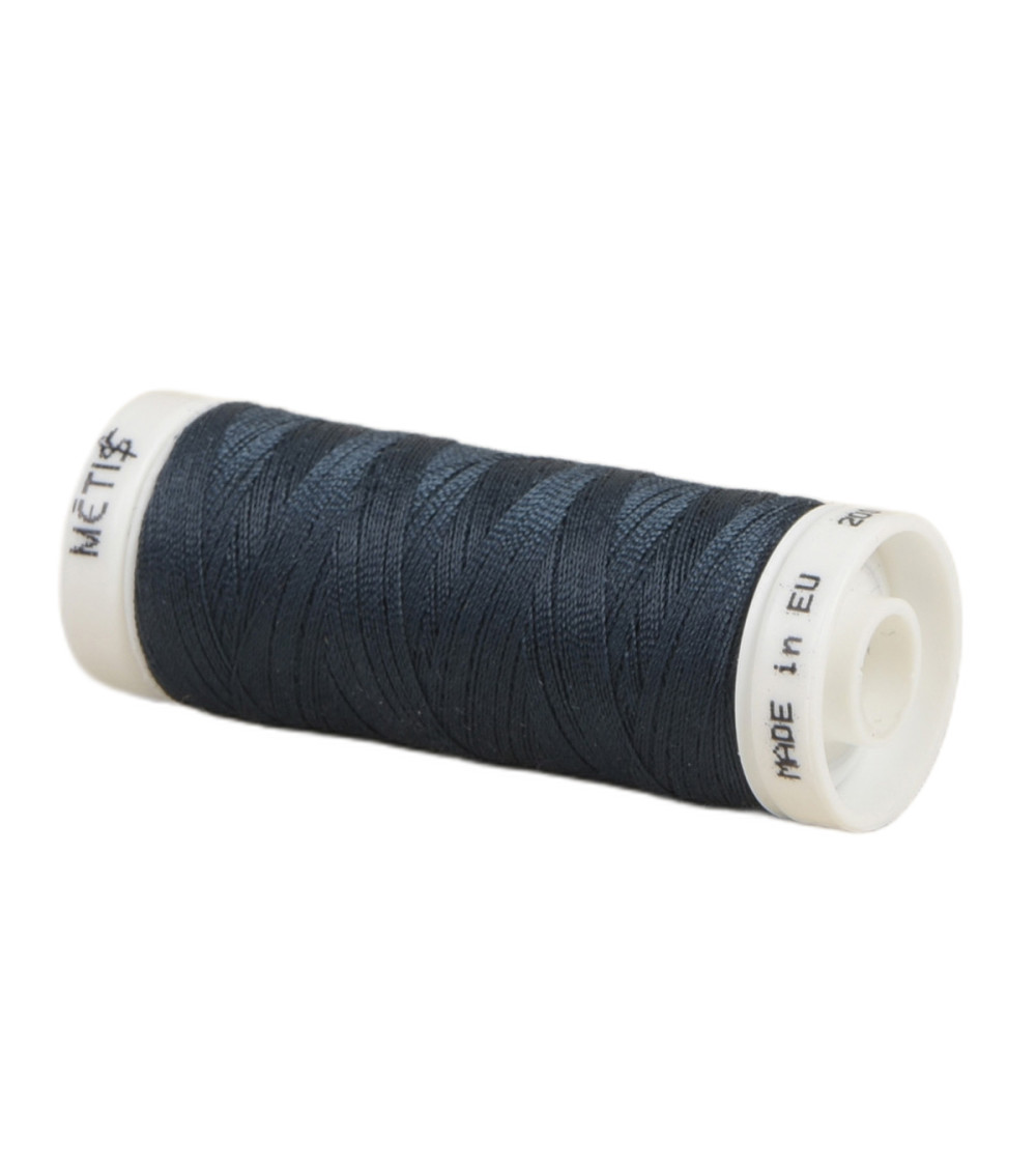 Polyester thread spool 200m Oeko Tex made in Europe navy blue ship