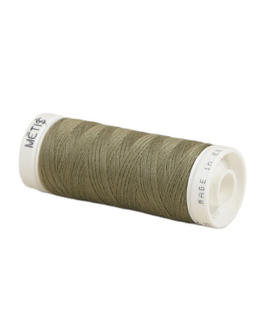 Spool of polyester thread 200m Oeko Tex made in Europe moss green