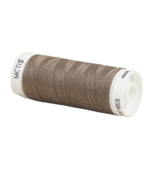 Polyester thread spool 200m Oeko Tex made in Europe cappuccino brown