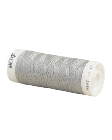 Polyester thread spool 200m Oeko Tex made in Europe bobbin gray