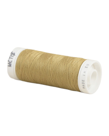 Spool of polyester thread 200m Oeko Tex made in Europe almond brown