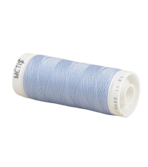 Polyester thread spool 200m Oeko Tex made in Europe light baby blue