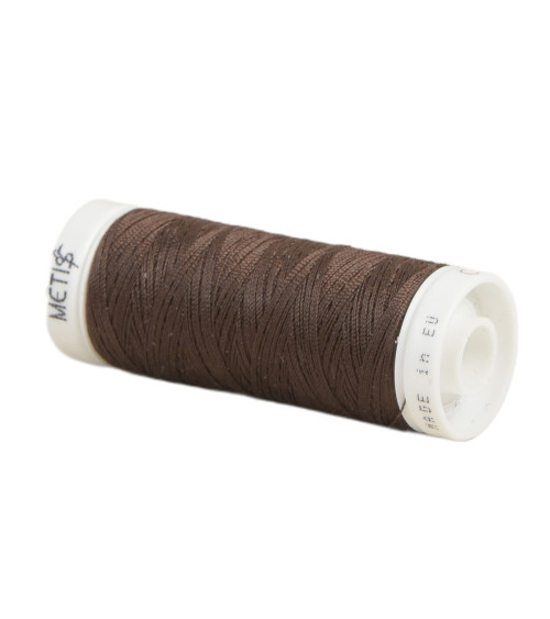 Polyester thread spool 200m Oeko Tex made in Europe coffee brown