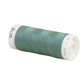 Bobine fil polyester 200m Oeko Tex fabriqué en Europe vert lagune moyen