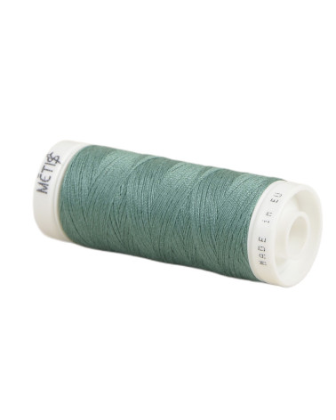 Bobina de hilo de poliéster 200m Oeko Tex fabricado en Europa verde laguna medio