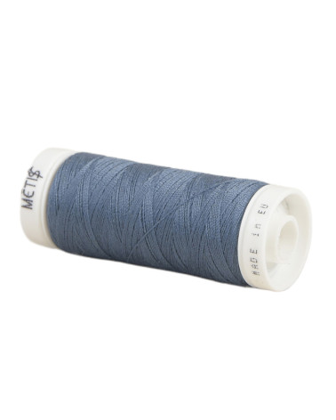 Spool of polyester thread 200m Oeko Tex made in Europe dark metallic blue