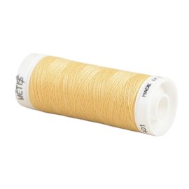 Bobine fil polyester 200m Oeko Tex fabriqué en Europe orange sahara