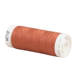 Bobine fil polyester 200m Oeko Tex fabriqué en Europe rouge cèdre