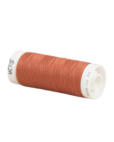 Spool of polyester thread 200m Oeko Tex made in Europe cedar red
