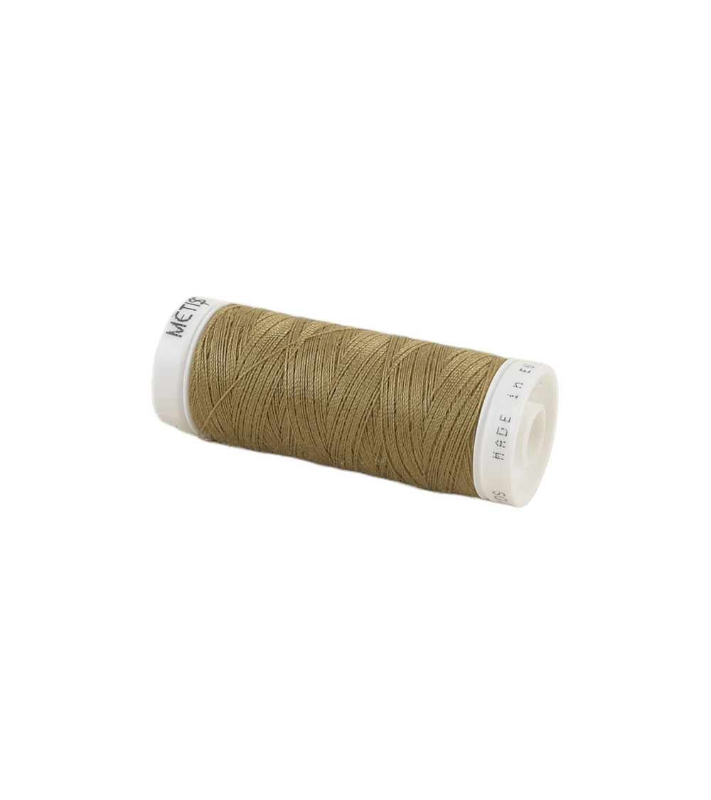 Spool of polyester thread 200m Oeko Tex made in Europe walnut brown