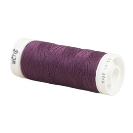 Bobine fil polyester 200m Oeko Tex fabriqué en Europe violet aubergine