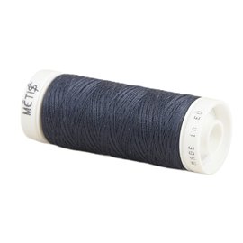 Bobine fil polyester 200m Oeko Tex fabriqué en Europe bleu foncé