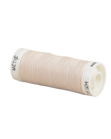 Bobina de hilo de poliéster 200m Oeko Tex fabricado en Europa rosa salmón claro