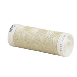 Bobine fil polyester 200m Oeko Tex fabriqué en Europe rouge craie