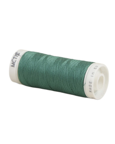 Bobine fil polyester 200m Oeko Tex fabriqué en Europe vert sapin