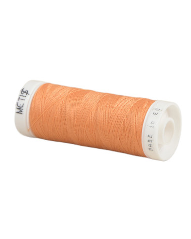 Spool of polyester thread 200m Oeko Tex made in Europe orange fruit