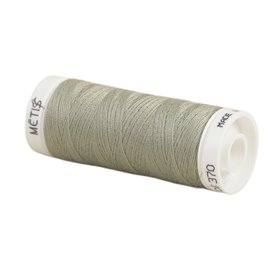 Bobine fil polyester 200m Oeko Tex fabriqué en Europe vert gris