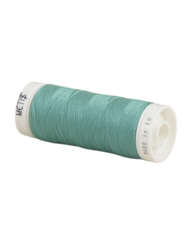 Bobine fil polyester 200m Oeko Tex fabriqué en Europe vert jade foncé