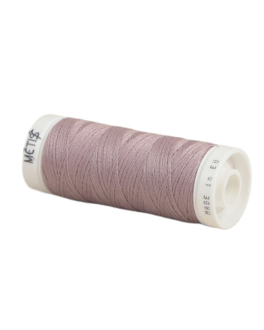 Bobine fil polyester 200m Oeko Tex fabriqué en Europe rose aurore