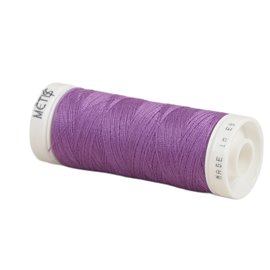 Bobine fil polyester 200m Oeko Tex fabriqué en Europe violet satin