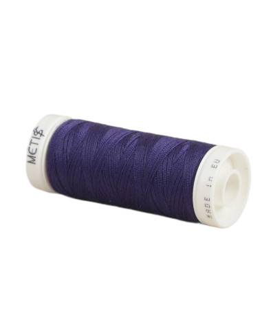 Bobina hilo poliester 200m Oeko Tex fabricado en Europa violeta malva