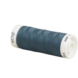 Bobine fil polyester 200m Oeko Tex fabriqué en Europe bleu océan