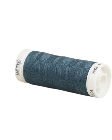 Spool of polyester thread 200m Oeko Tex made in Europe ocean blue