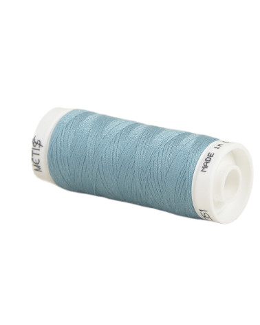 Spule aus Polyestergarn, 200 m, Öko-Tex, hergestellt in Europa, Porzellanblau