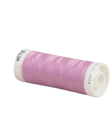 Bobine fil polyester 200m Oeko Tex fabriqué en Europe violet lilas clair
