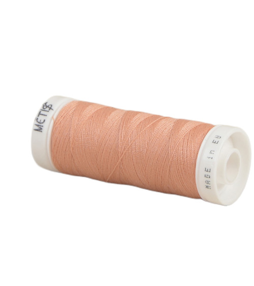 Bobine fil polyester 200m Oeko Tex fabriqué en Europe rouge mandarine