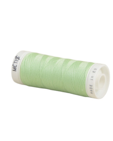 Bobina de hilo de poliéster 200m Oeko Tex fabricado en Europa verde menta