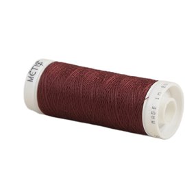 Bobine fil polyester 200m Oeko Tex fabriqué en Europe rouge beaujolais