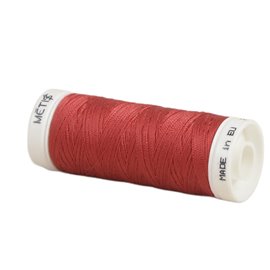 Bobine fil polyester 200m Oeko Tex fabriqué en Europe rouge rubis