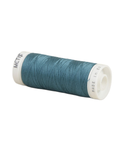 Bobine fil polyester 200m Oeko Tex fabriqué en Europe vert eau