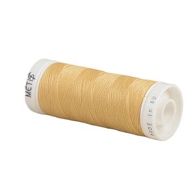Bobine fil polyester 200m Oeko Tex fabriqué en Europe jaune limon clair