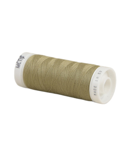 Bobine fil polyester 200m Oeko Tex fabriqué en Europe vert reine-claude