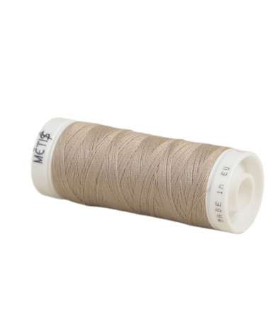 Spool of polyester thread 200m Oeko Tex made in Europe dark beach yellow