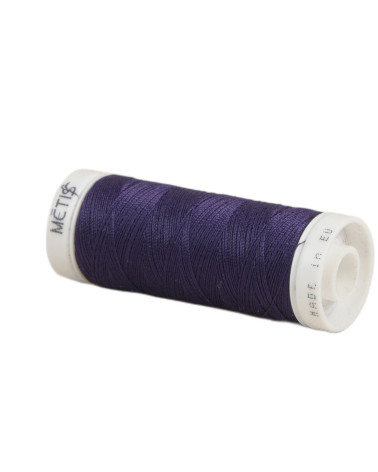 Spool of polyester thread 200m Oeko Tex made in Europe deep purple