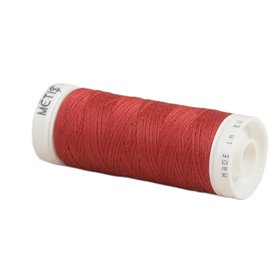 Bobine fil polyester 200m Oeko Tex fabriqué en Europe rouge dragon