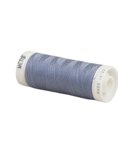 Polyester thread spool 200m Oeko Tex made in Europe gray blue