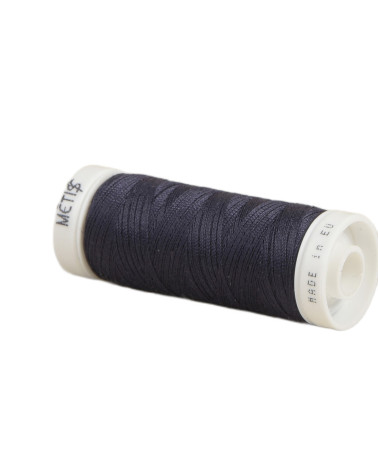 Spool of polyester thread 200m Oeko Tex made in Europe dark voile