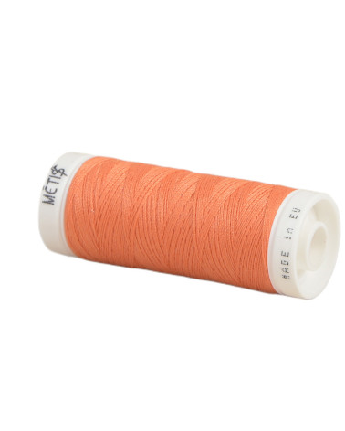 Spool of polyester thread 200m Oeko Tex made in Europe red orange