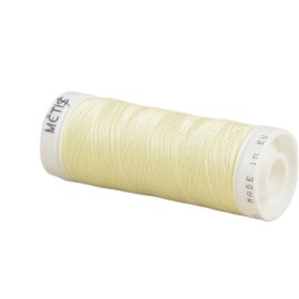 Bobine fil polyester 200m Oeko Tex fabriqué en Europe jaune faible