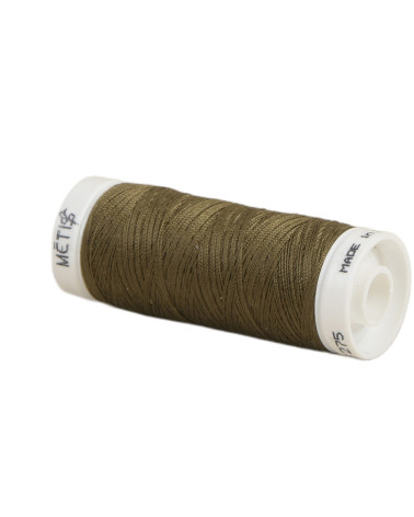Bobine fil polyester 200m Oeko Tex fabriqué en Europe vert mousse