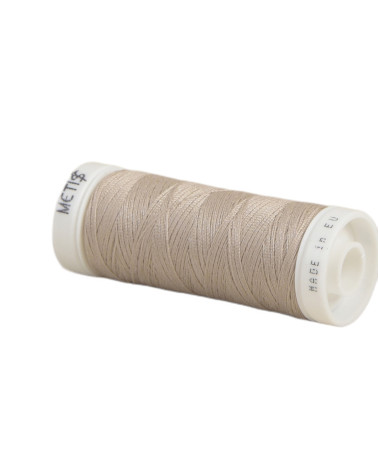Spool of polyester thread 200m Oeko Tex made in Europe pebble gray